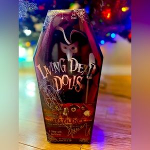 NIB Living Dead Doll “Pestilence” - signed by creators Ed Long and Damien Glonek
